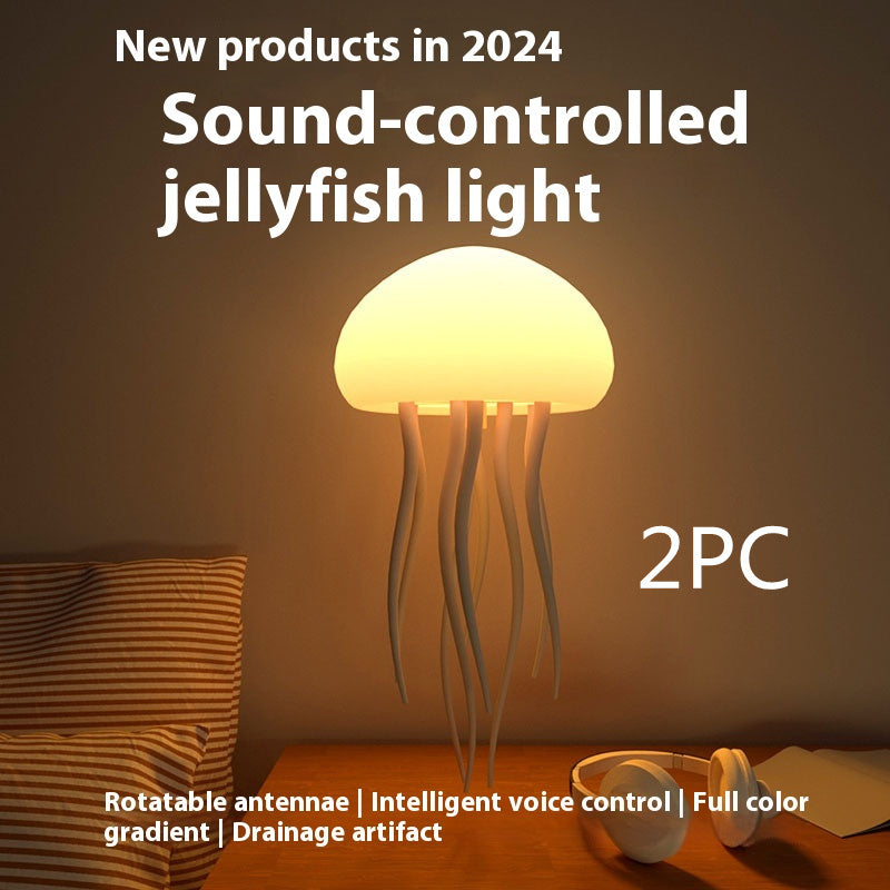 LED Mood Jellyfish Night Light